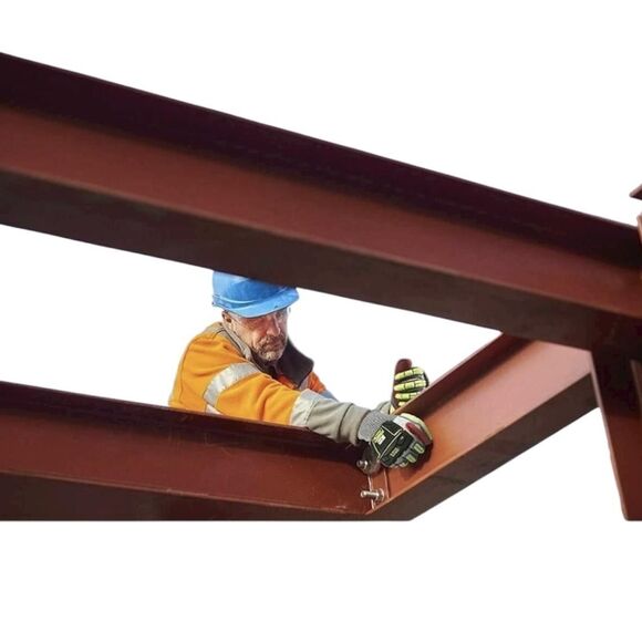 Ringers Gloves Knit Cut5 Sandy Nitrile Dip Impact Cut Resistant Gloves 2XL - Picture 7 of 10